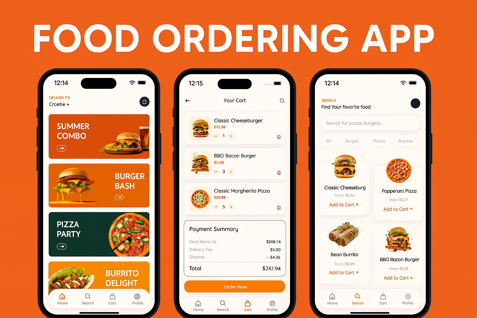 Food Ordering App