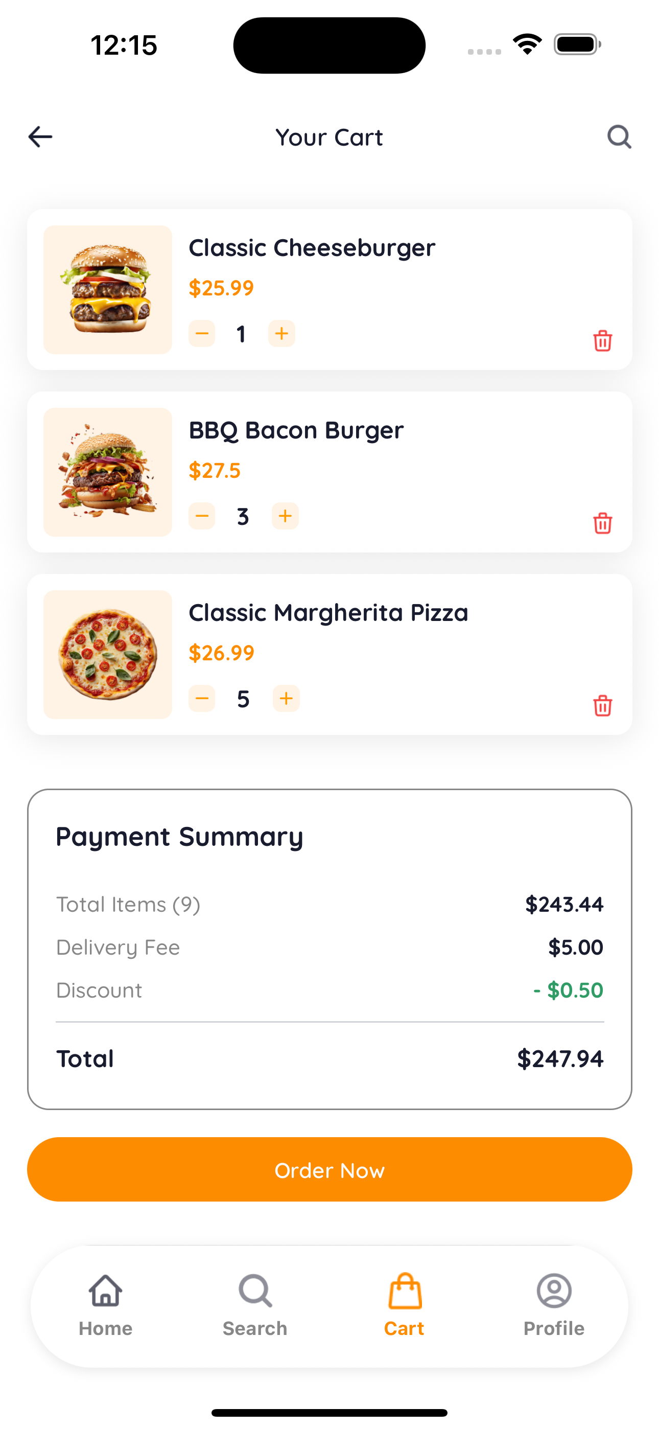 Food Ordering App screenshot 3